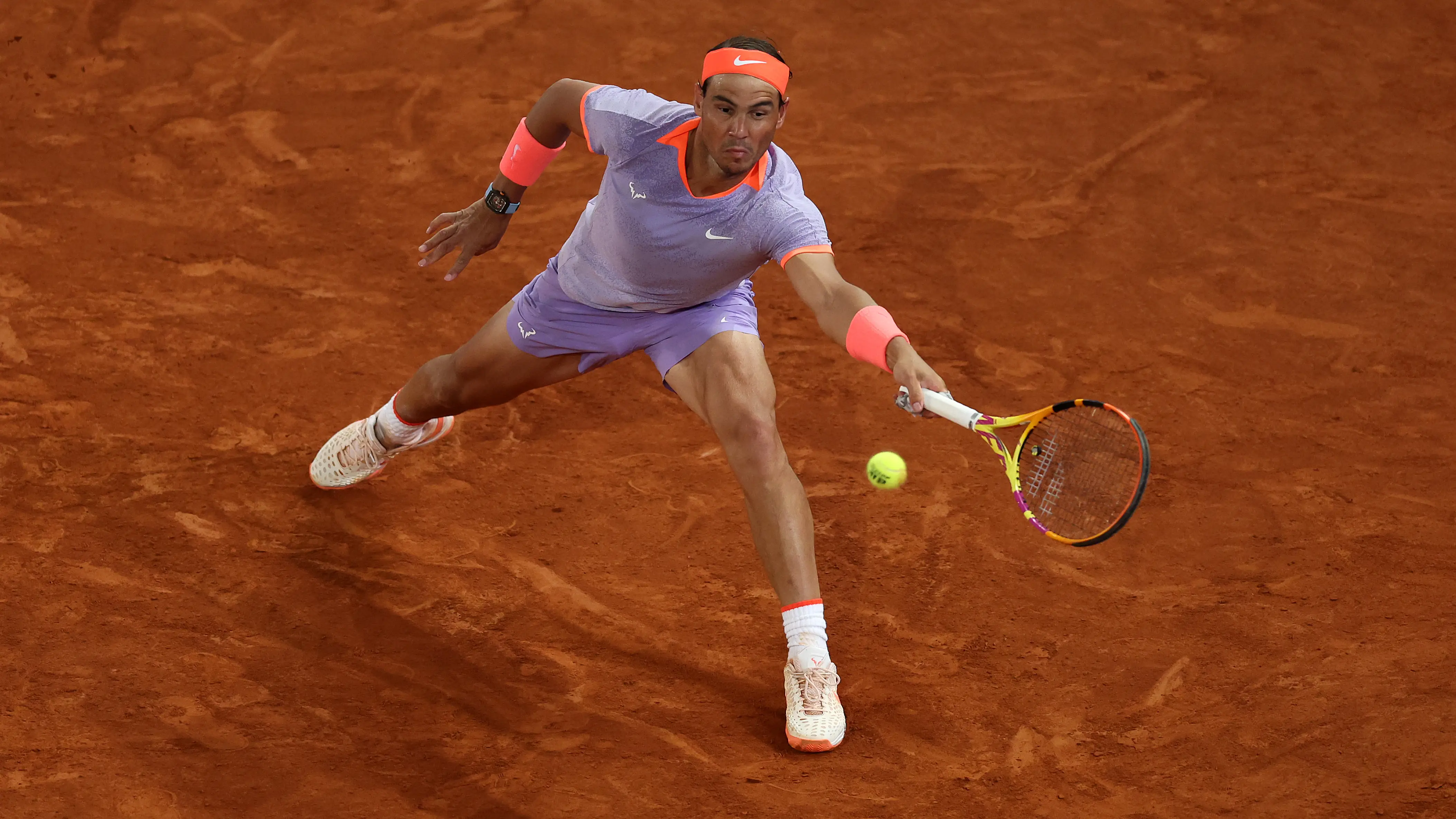 Rafa Nadal durante el Mutua Madrid Open 2024 Rafa Nadal durante el Mutua Madrid Open 2024