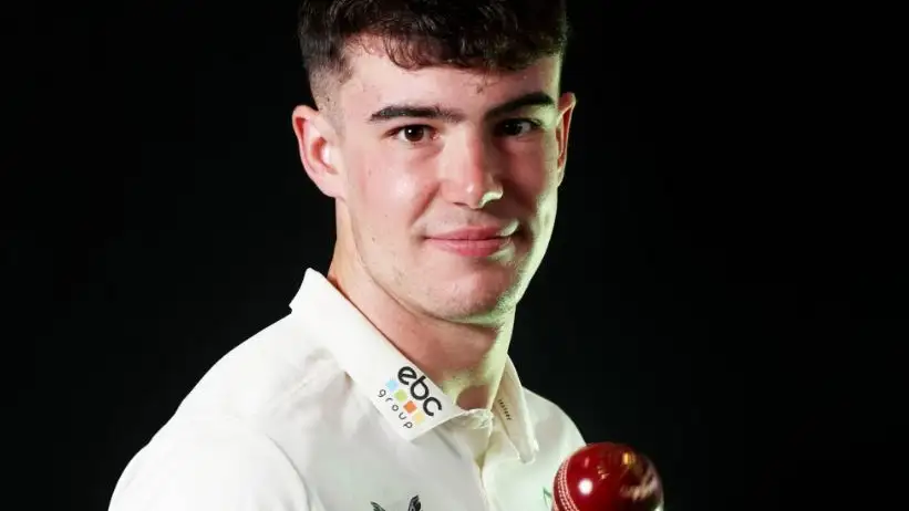 El jugador de cr&iacute;quet Josh Baker en una imagen de archivo