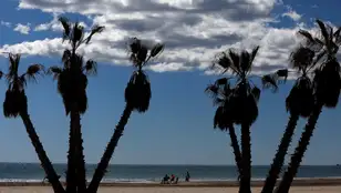 La playa de Canet de Berenguer, en Valencia