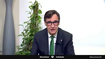 Salvador Illa, candidato del PSC a las elecciones de Cataluña