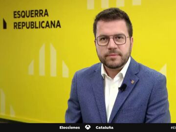  Pere Aragonès, el candidato de ERC a las elecciones catalanas