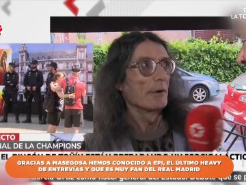 La pillada épica al 'último heavy de Entrevías': afirma que es del Real Madrid y lleva un llavero del Atlético