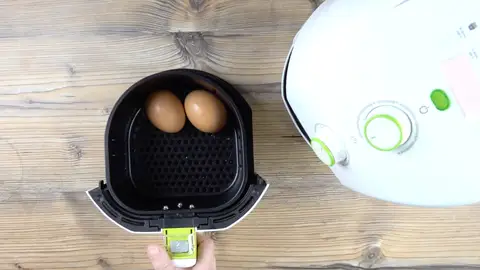 Huevos en la airfryer Huevos en la airfryer