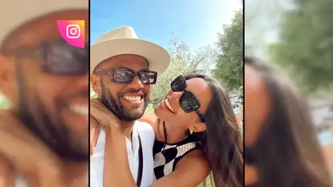 Joana Sanz demuestra su amor incondicional a Dani Alves durante una escapada a Ibiza Joana Sanz demuestra su amor incondicional a Dani Alves durante una escapada a Ibiza