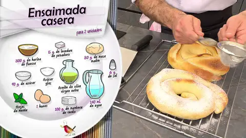 Ingredientes Ensaimada casera Ingredientes Ensaimada casera