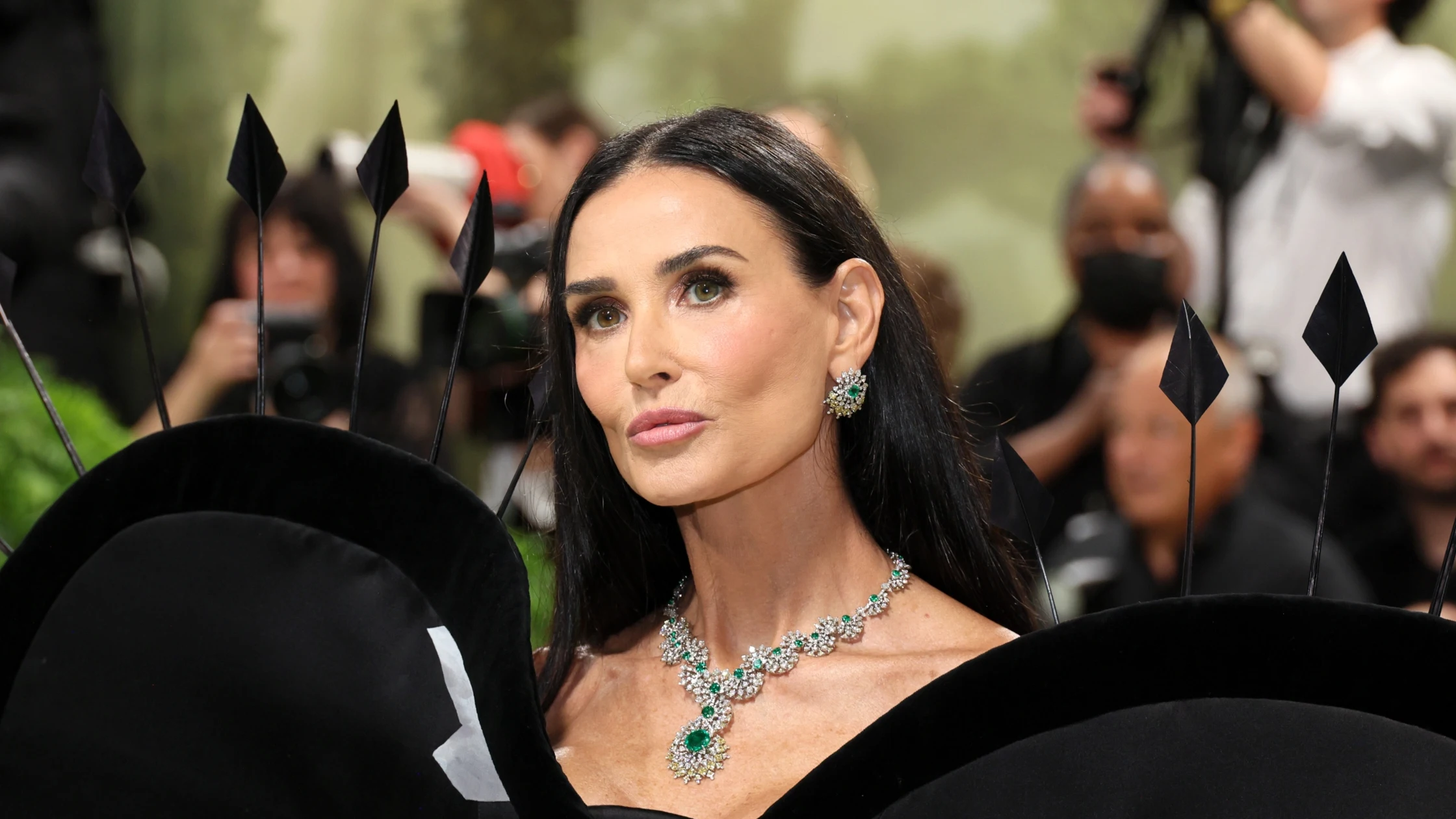 Demi Moore en la Met Gala 2024
