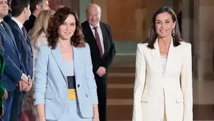 Isabel Díaz Ayuso y la reina Letizia en la 46ª edición de los Premios SM de Literatura Infantil y Juvenil El Barco de Vapor y Gran Angular