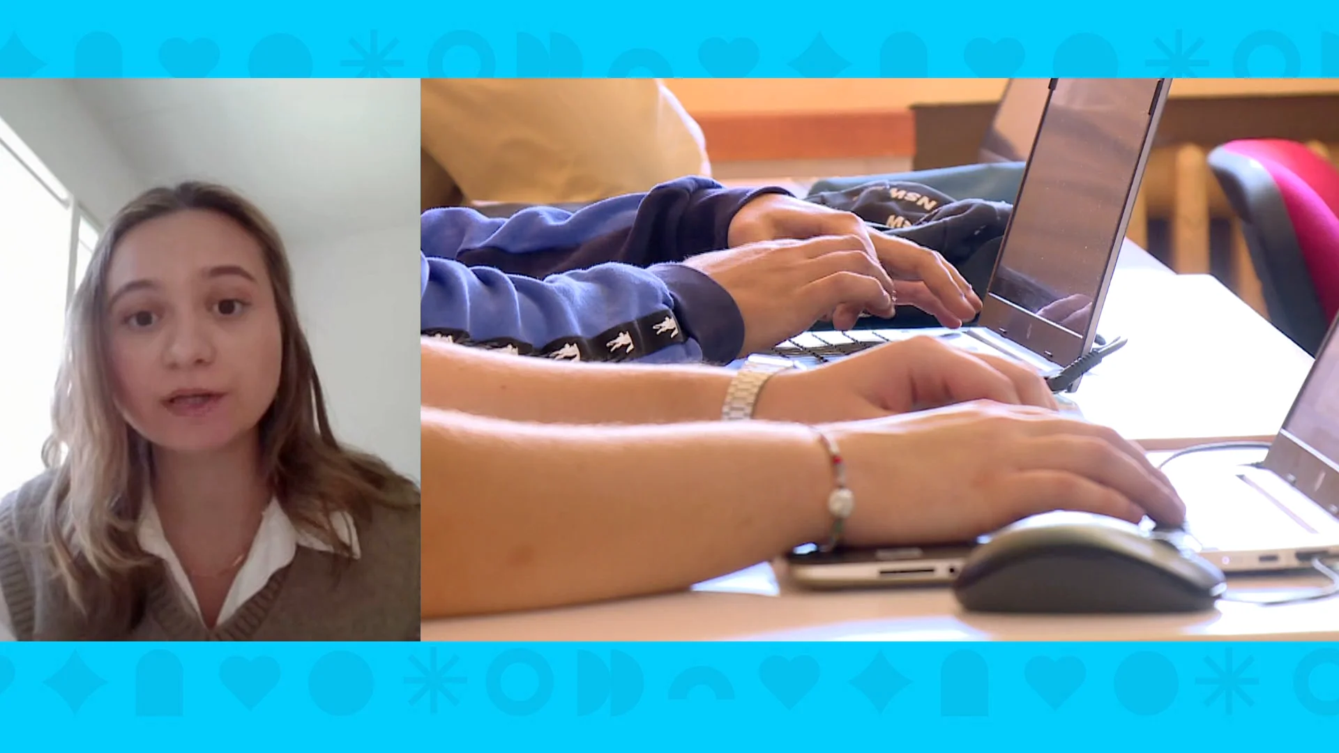 Rebeca, joven española en el extranjero Rebeca, joven española en el extranjero