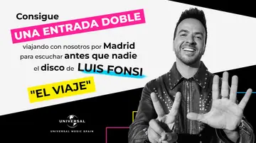 ¡Una experiencia inolvidable! Te invitamos a escuchar el nuevo disco de Luis Fonsi en un viaje en limusina por Madrid 