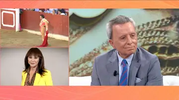 María Ángeles Grajal sorprende en directo a Ortega Cano: "Ojo, maestro, que los festivales también dan sustos"