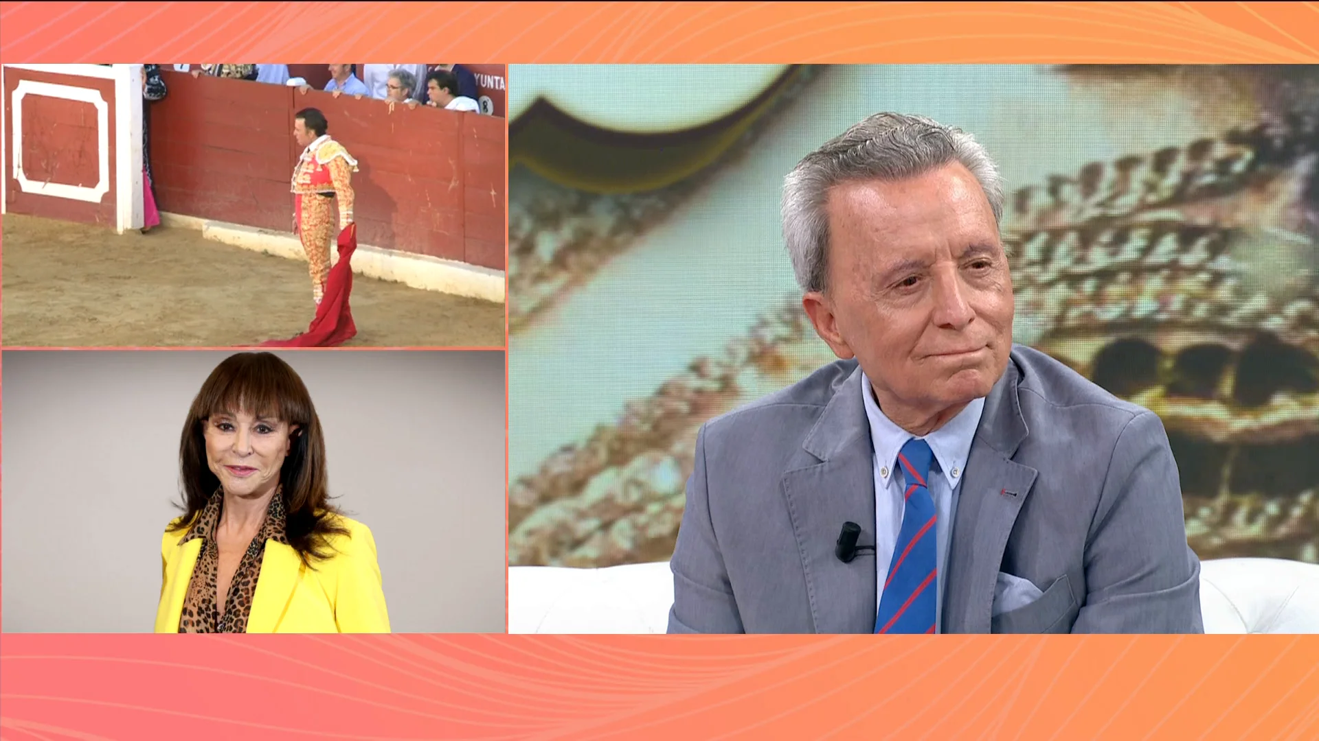 María Ángeles Grajal sorprende en directo a Ortega Cano: "Ojo, maestro, que los festivales también dan sustos" María Ángeles Grajal sorprende en directo a Ortega Cano: "Ojo, maestro, que los festivales también dan sustos"