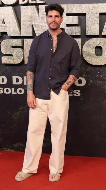 en la premier de El Reino del Planeta de los Simios en la premier de El Reino del Planeta de los Simios