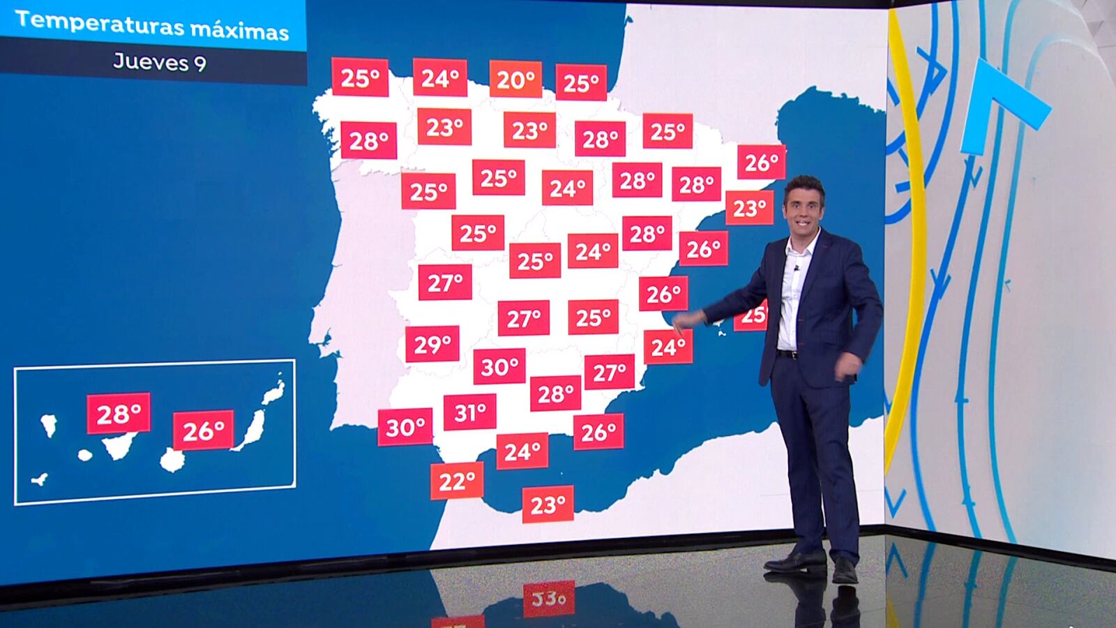 Suma y sigue, César Gonzalo avisa cuándo llega el pico de calor en un viernes ya a 30ºC