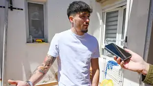 El boxeador Antonio Barrul El boxeador Antonio Barrul
