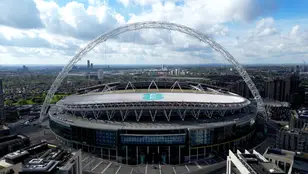 El Estadio de Wembley, sede de la final de la Champions League 2023-24