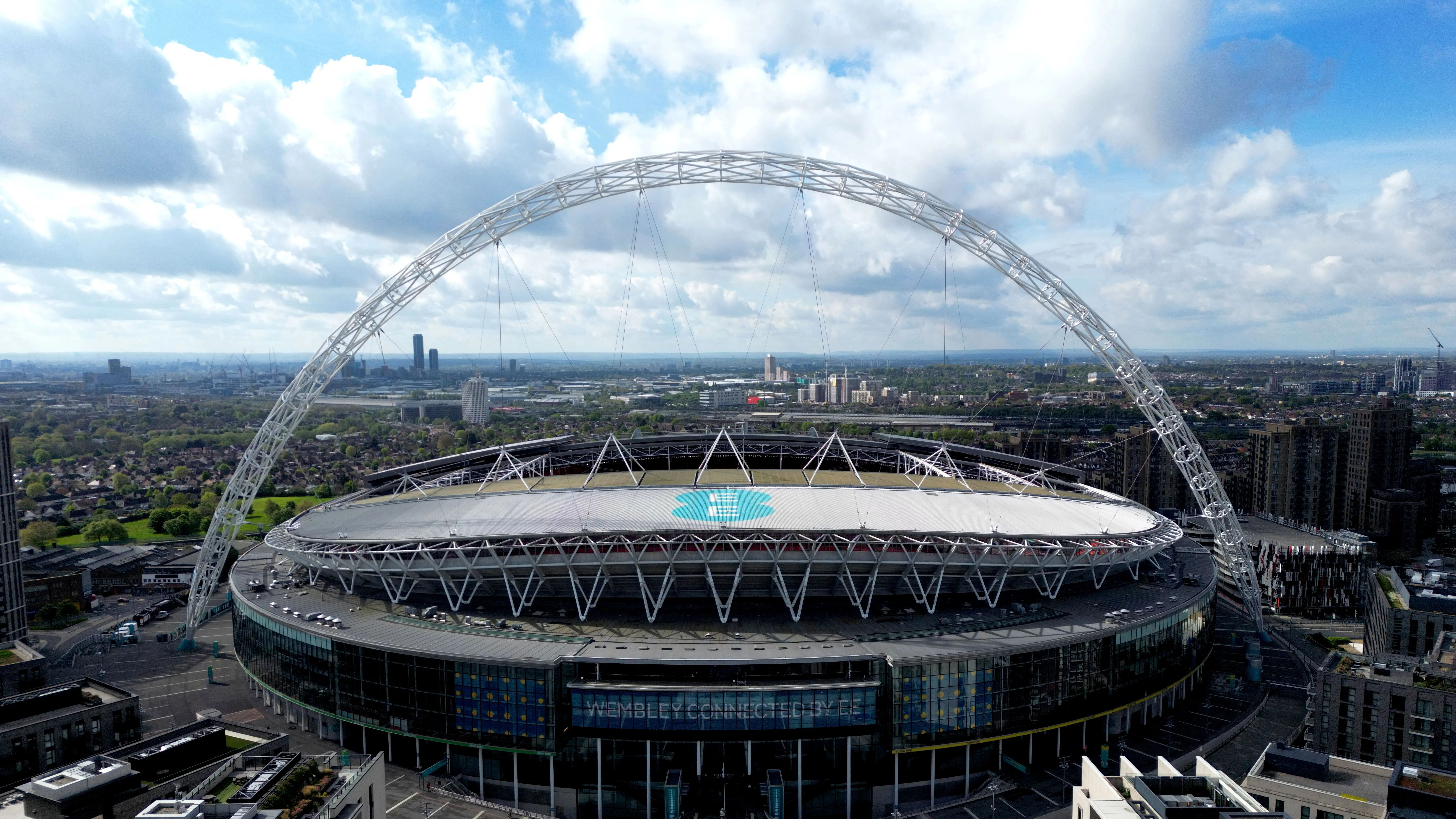 El Estadio de Wembley, sede de la final de la Champions League 2023-24