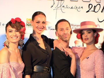 Madame de Rosa, Eva González, Cristo Báñez y Dulceida en 2019
