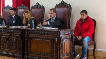 Imagen del acusado durante el juicio en la Audiencia Provincial de Toledo.
