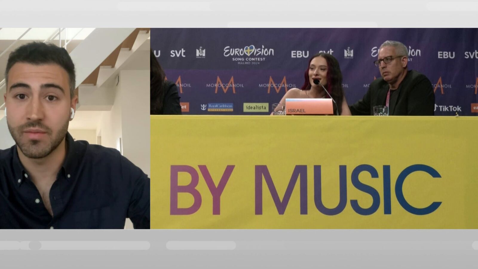 Un periodista de Antena 3 Noticias se moja sobre Eurovisión: 