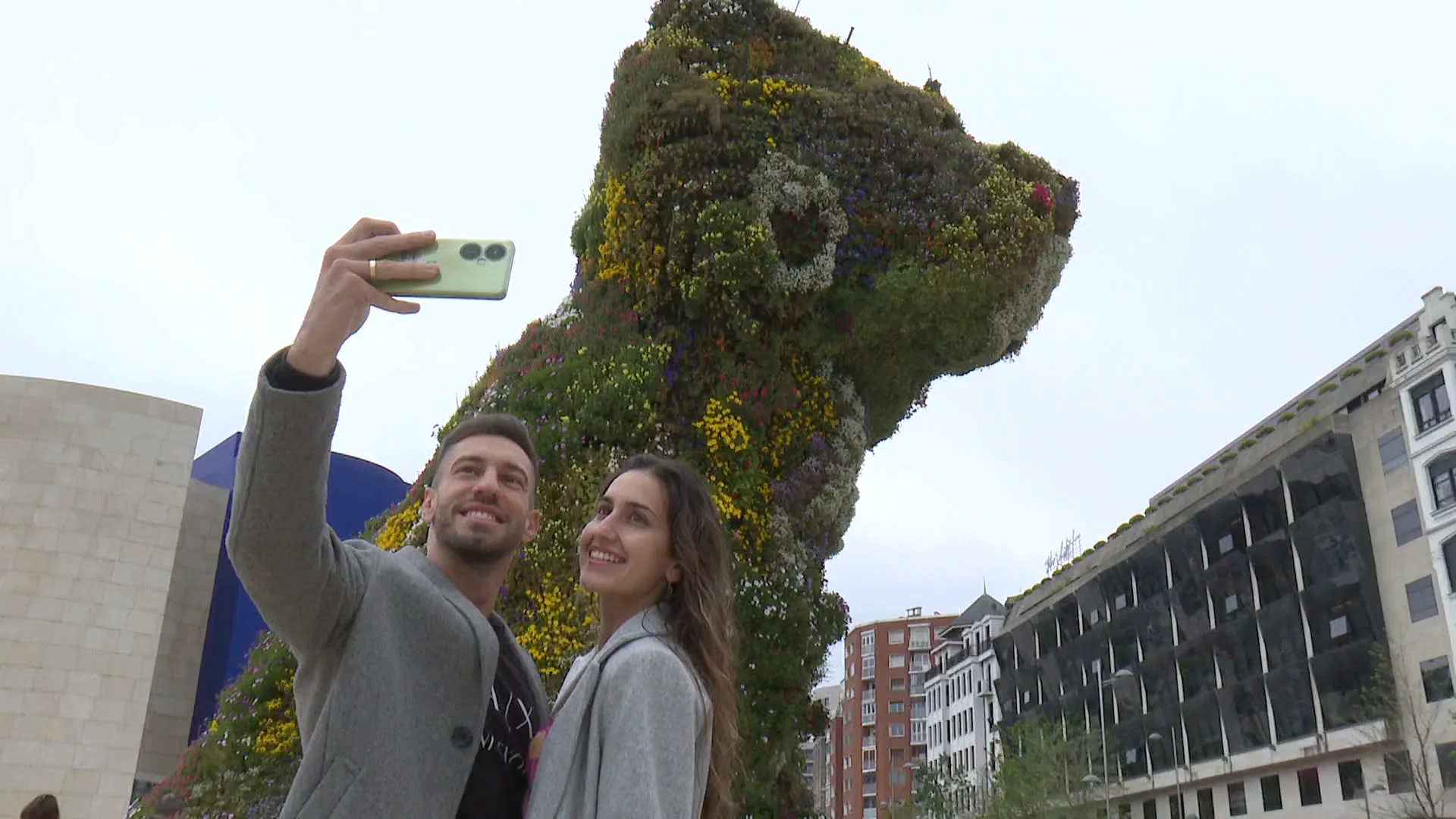 La pareja y novios fetiche del Athletic viajan a Bilbao La pareja y novios fetiche del Athletic viajan a Bilbao