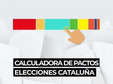 Calculadora de pactos elecciones Catalu&ntilde;a