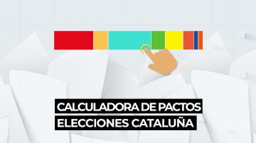 Calculadora de pactos elecciones Cataluña