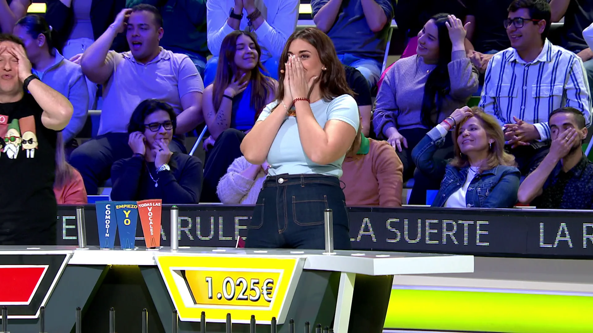 Susana, concursante atril amarillo