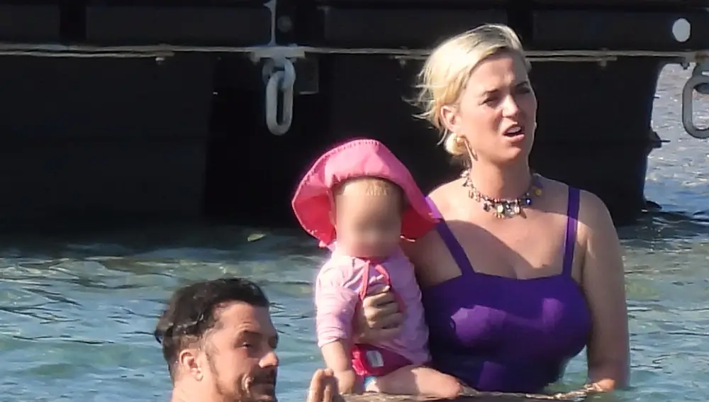 Orlando Bloom, Katy Perry y su hija