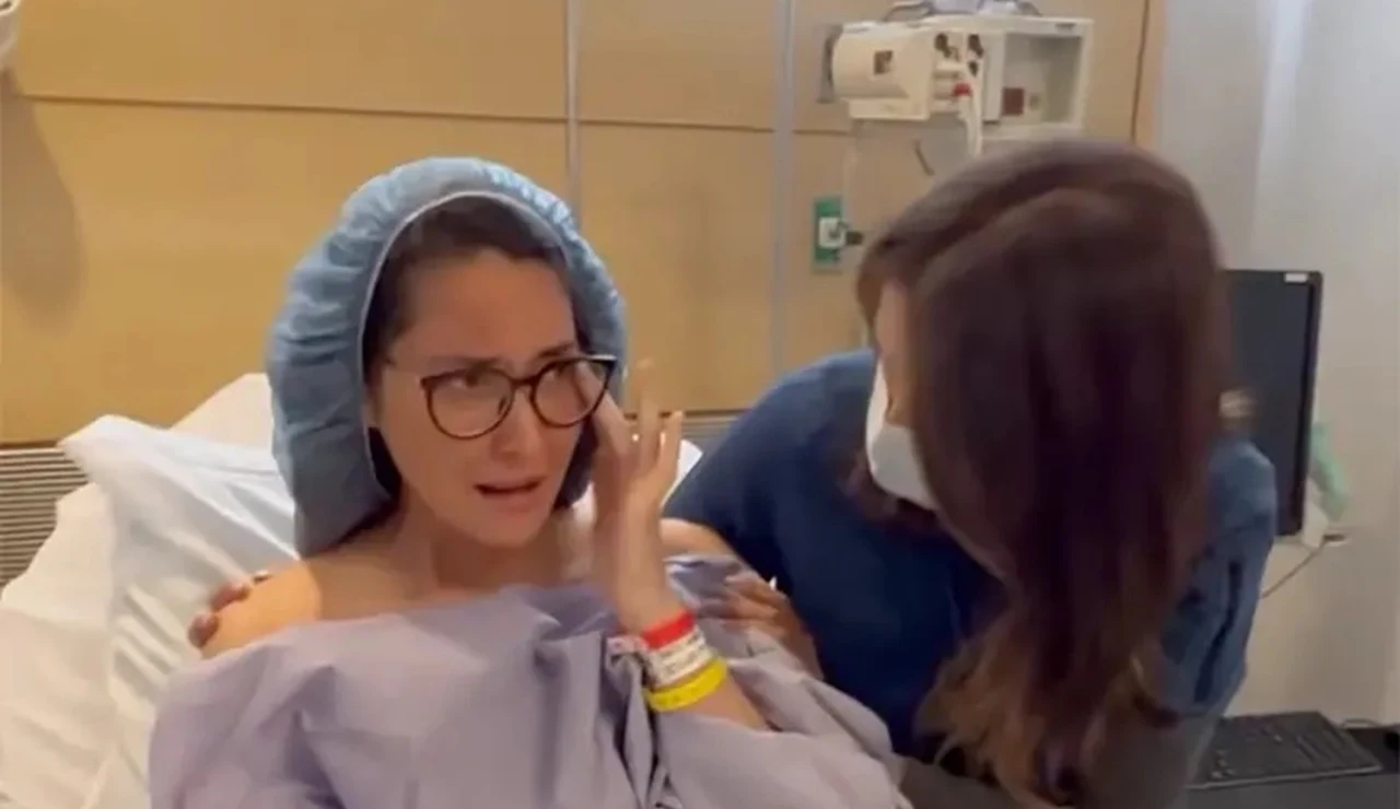 Olivia Munn en el hospital