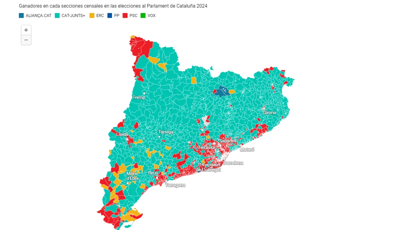 Voto calle a calle elecciones catalanas