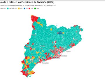 Voto calle a calle elecciones catalanas
