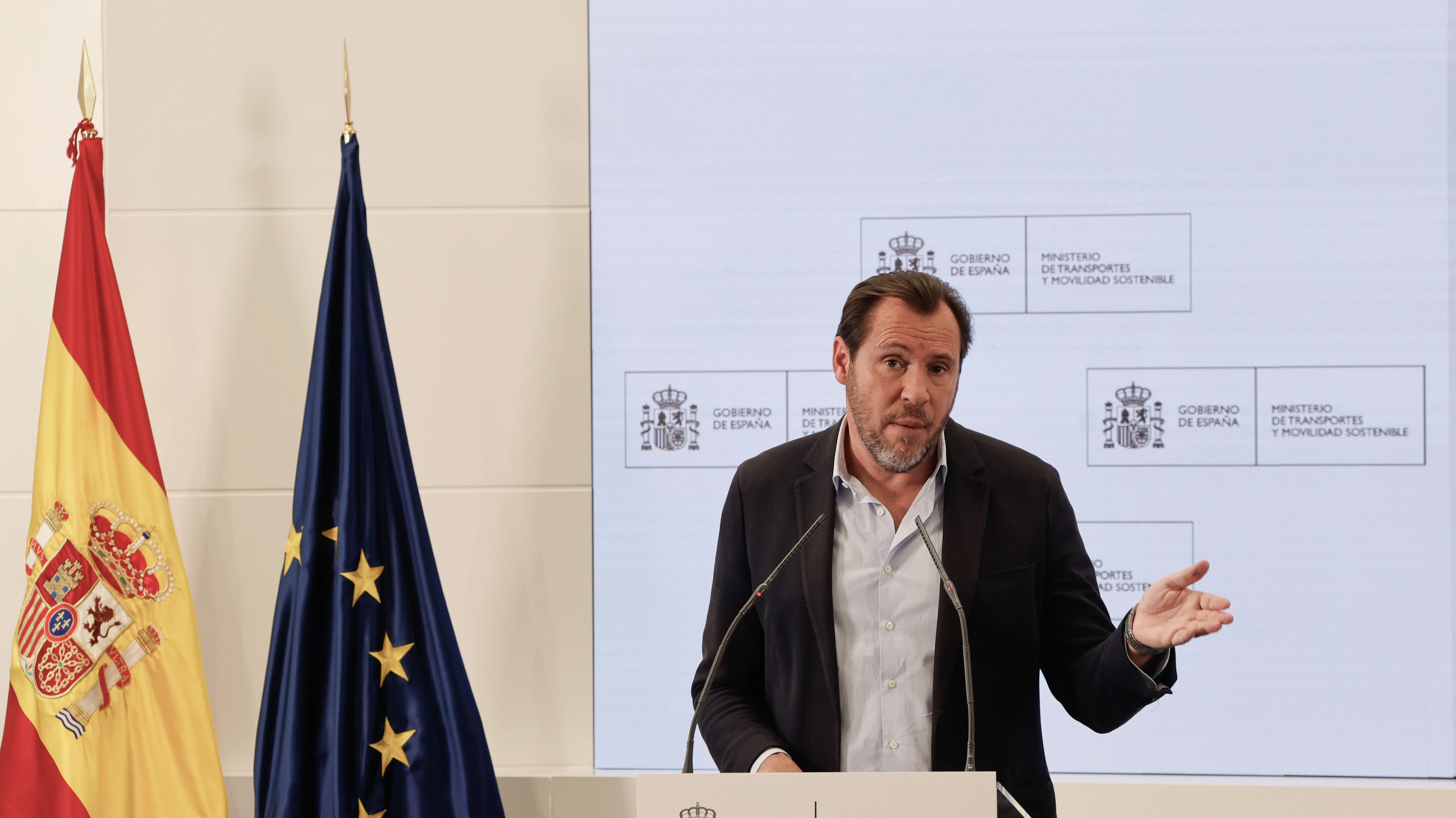 El ministro de Transportes y Movilidad Sostenible, Óscar Puente El ministro de Transportes y Movilidad Sostenible, Óscar Puente