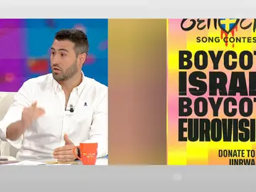 Edu Siles, periodista de Antena 3 Noticias, en Espejo Público. Edu Siles, periodista de Antena 3 Noticias, en Espejo Público.
