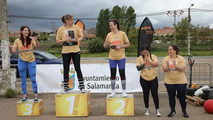 Patricia Martín, la primera campeona de España de Fuerza Patricia Martín, la primera campeona de España de Fuerza