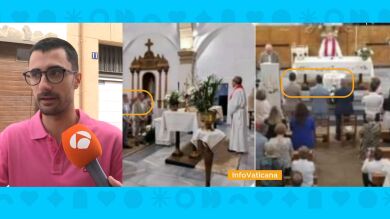 ¿Boda gay o bendición a pareja homosexual?: Un párroco 'monta un Cristo' en Cáceres