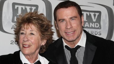 John Travolta con su hermana Ellen