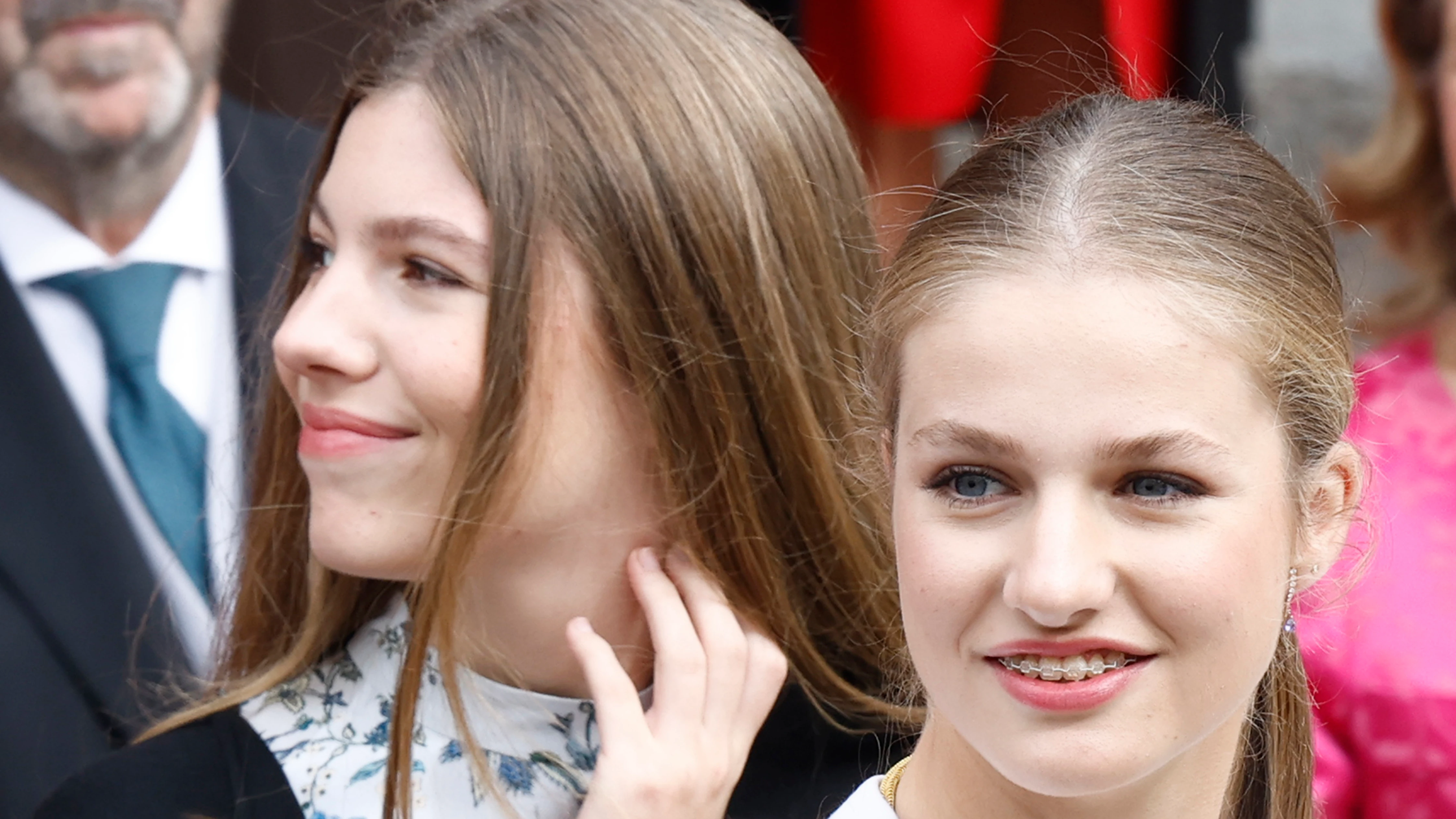 La princesa Leonor y su hermana, la infanta Sofía La princesa Leonor y su hermana, la infanta Sofía