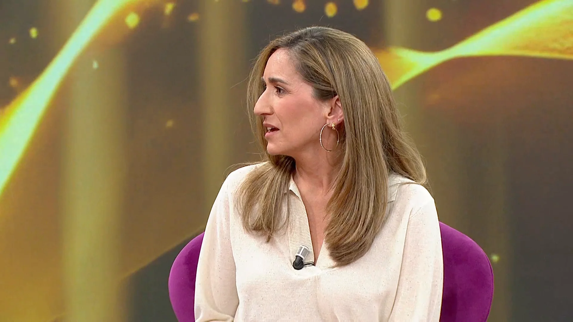 Alejandra Martos visita un plat&oacute; de televisi&oacute;n por primera vez: "Es muy f&aacute;cil ser hija de Raphael"