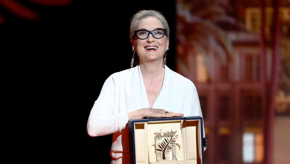 Meryl Streep recibe la Palma de Oro de Honor en el Festival de Cannes