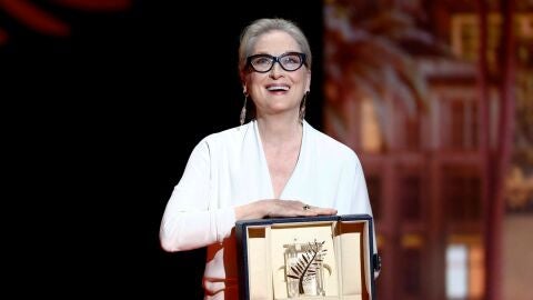 Meryl Streep recibe la Palma de Oro de Honor en el Festival de Cannes