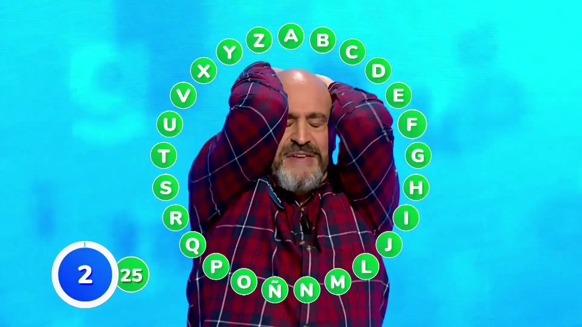 El momento en el que Óscar Díaz gana el bote de Pasapalabra El momento en el que Óscar Díaz gana el bote de Pasapalabra
