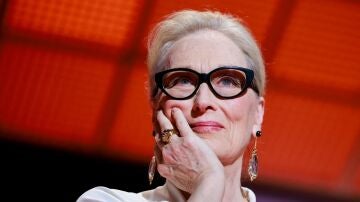 Meryl Streep, emocionada al recibir la Palma de Oro de Honor en el Festival de Cannes
