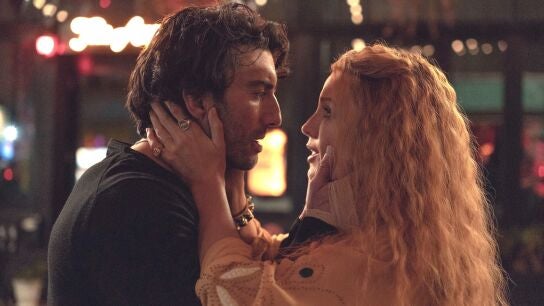 Blake Lively y Justin Baldoni en It Ends with Us