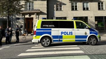 Imagen de archivo de un furgón de la Policía de Suecia