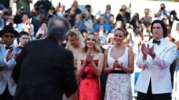 Ovación a Coppola en la alfombra de Cannes
