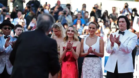 Ovación a Coppola en la alfombra de Cannes Ovación a Coppola en la alfombra de Cannes