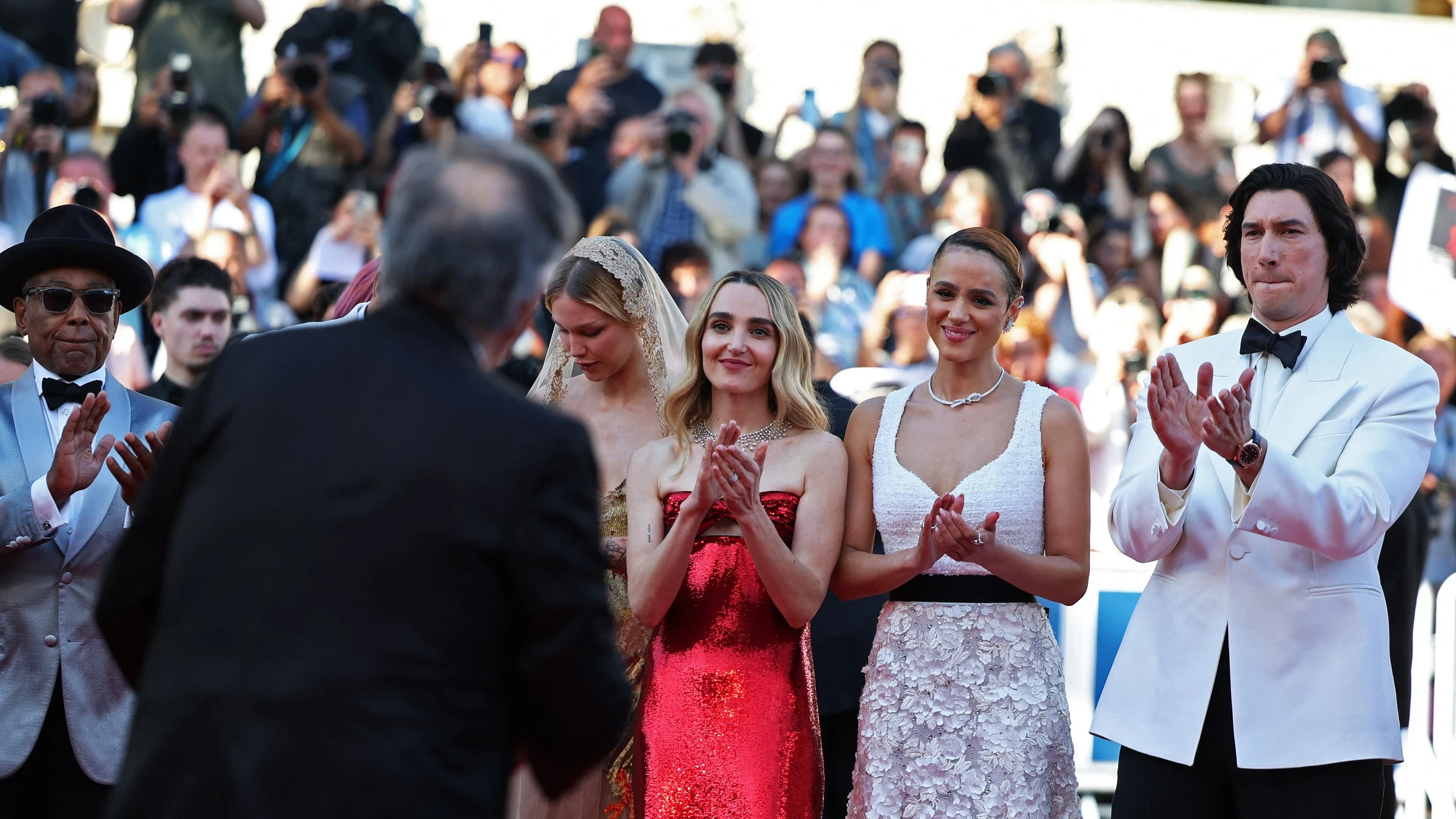 Ovación a Coppola en la alfombra de Cannes Ovación a Coppola en la alfombra de Cannes