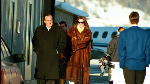 Mar Flores y Fernando Fernández-Tapias, en 1996 Mar Flores y Fernando Fernández-Tapias, en 1996