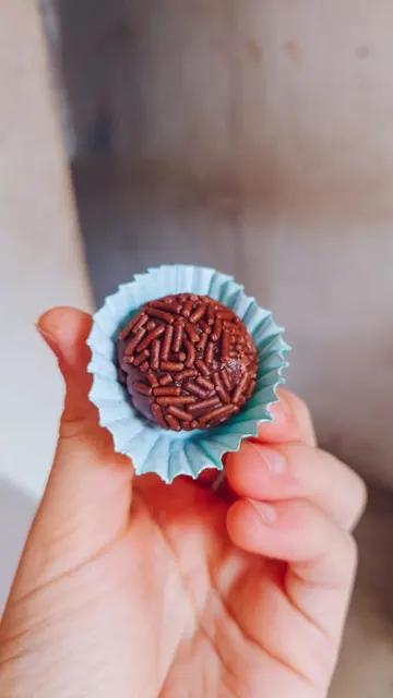 Brigadeiros de chocolate