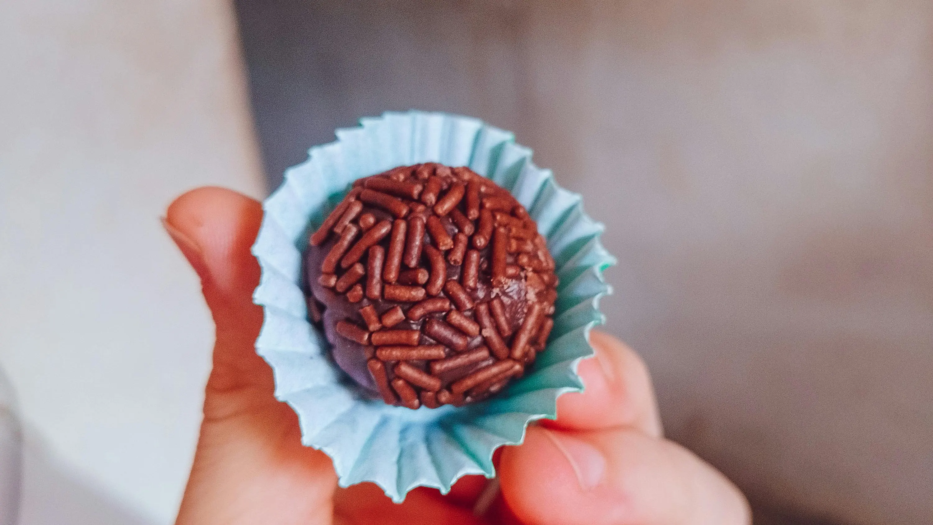 Brigadeiros de chocolate Brigadeiros de chocolate